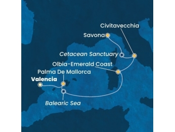 Mapka plavby