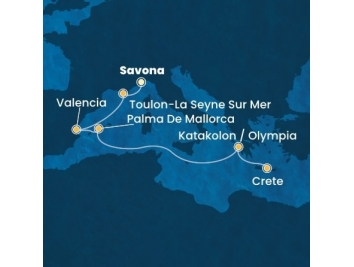 Mapka plavby
