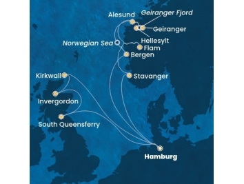 Mapka plavby