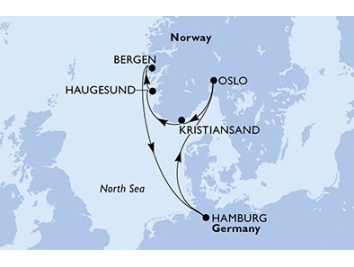 Mapka plavby