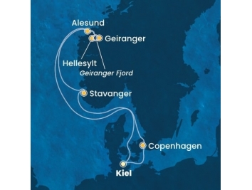 Mapka plavby