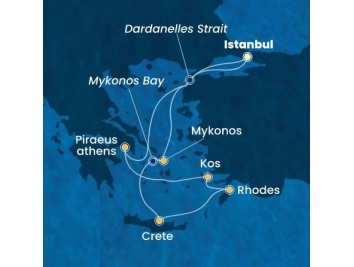 Mapka plavby