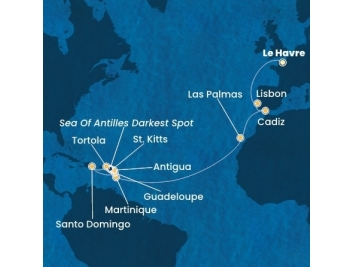 Mapka plavby