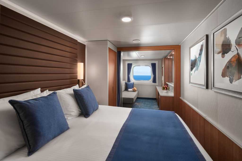 Kajuta s oknem Norwegian Encore