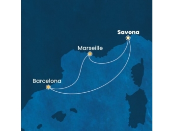 Mapka plavby