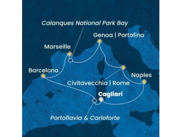 Mapka plavby