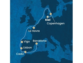 Mapka plavby