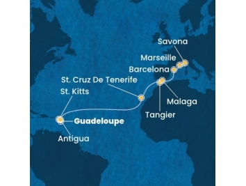 Mapka plavby