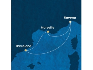 Mapka plavby