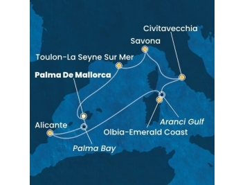 Mapka plavby