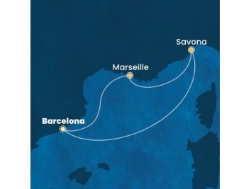 Mapka plavby