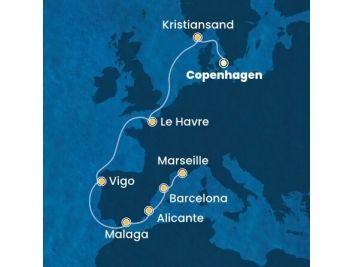Mapka plavby