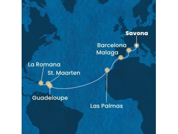 Mapka plavby
