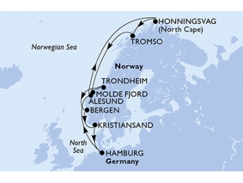 Mapka plavby
