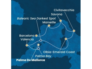Mapka plavby