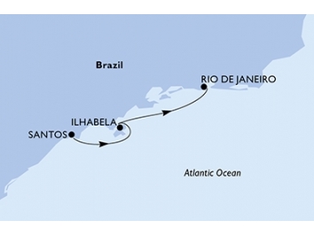 Mapka plavby