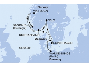 Mapka plavby