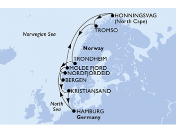 Mapka plavby