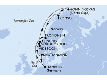 Mapka plavby