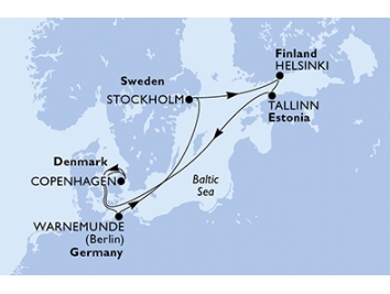 Mapka plavby