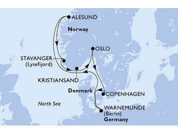 Mapka plavby