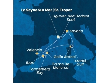 Mapka plavby