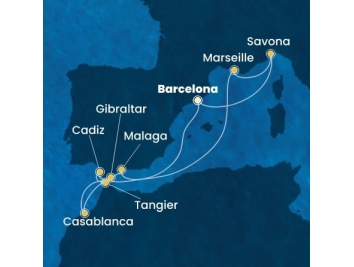 Mapka plavby