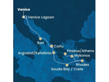 Mapka plavby