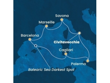 Mapka plavby