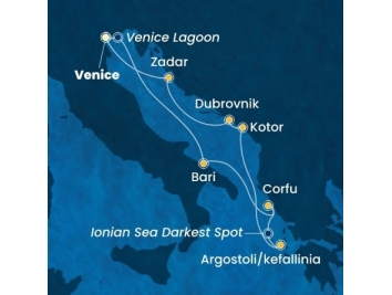 Mapka plavby