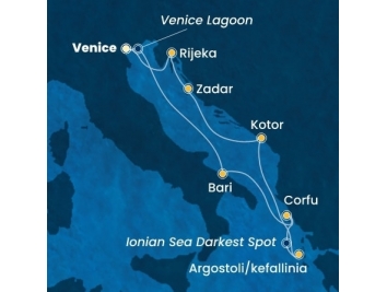 Mapka plavby