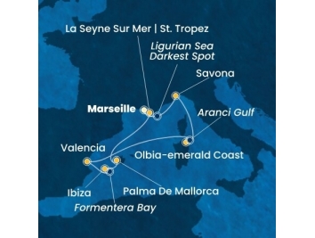 Mapka plavby