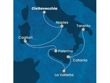 Mapka plavby