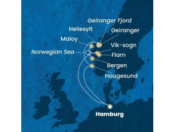 Mapka plavby