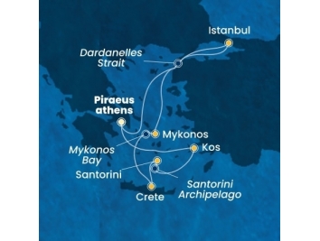 Mapka plavby