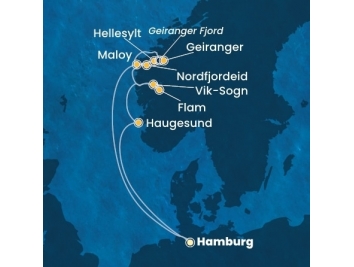 Mapka plavby