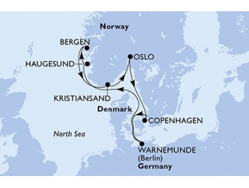 Mapka plavby
