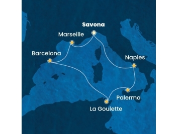 Mapka plavby