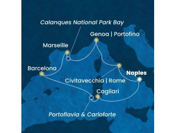 Mapka plavby