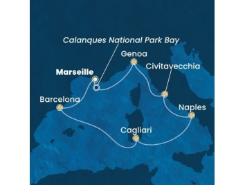Mapka plavby