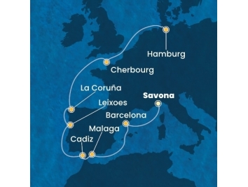 Mapka plavby