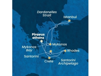 Mapka plavby