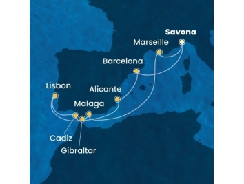 Mapka plavby