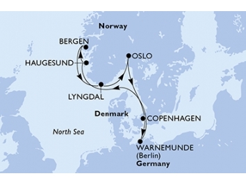 Mapka plavby