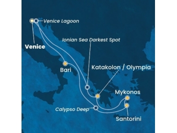 Mapka plavby