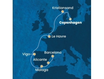 Mapka plavby
