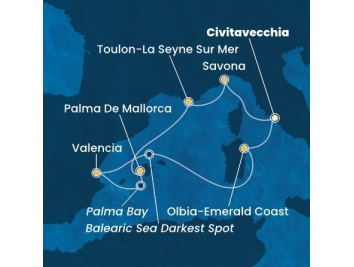 Mapka plavby