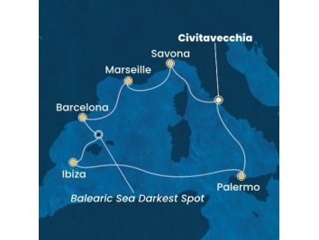 Mapka plavby