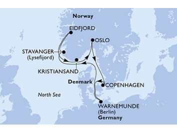 Mapka plavby