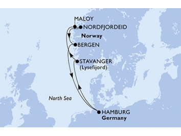 Mapka plavby